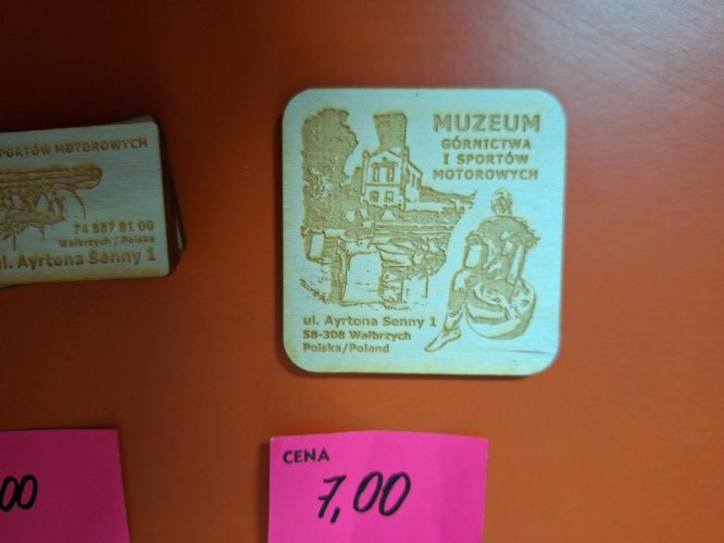 Gadżety z logiem Muzeum